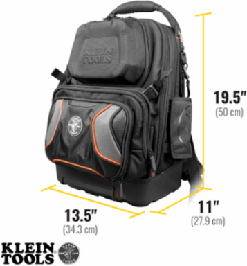 Tradesman Pro Tool Master Backpack, 19.5 Inch, 48 Pockets, Water Resistant