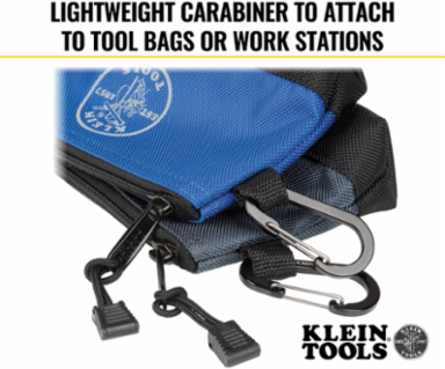 Stand-up Zipper Bags, 7 Inch & 14 Inch, Heavy-Duty Ballistic Polyester, 2-Pack
