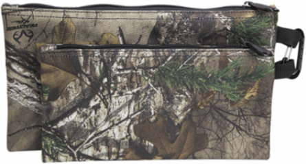 Camouflage Zipper Tool Pouches 12.5 Inch x 7 Inch & 10 Inch x 5.5 Inch