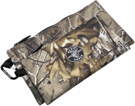 Camouflage Zipper Tool Pouches 12.5 Inch x 7 Inch & 10 Inch x 5.5 Inch