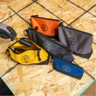 Stand-Up Zipper Bags - 5-Pack, Includes 14 Inch to 7 Inch Bags, Durable 1680d Polyester