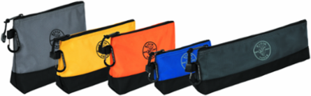 Stand-Up Zipper Bags - 5-Pack, Includes 14 Inch to 7 Inch Bags, Durable 1680d Polyester