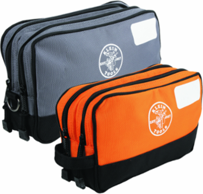 Double Zipper Tool Bag, 2-Pack