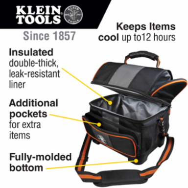 Tradesman Pro™ Soft Cooler, 12 Quart, 4 Compartments, 1680d Ballistic Weave