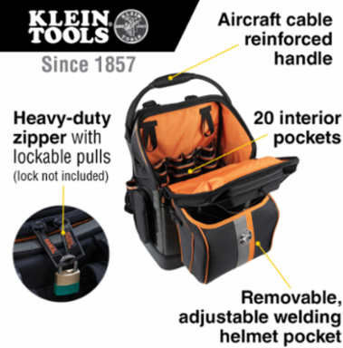 Welding Helmet Replacement Pocket, 10.5 Inch x 12 Inch, Flame Resistant 1680d Material