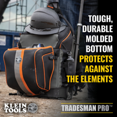Tradesman Pro Ironworker & Welder Backpack 27 Pockets, 24-36 Inch Capacity, 12.46 lbs, Flame Resistant