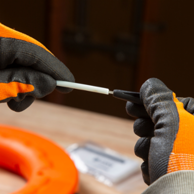 Non-Conductive Fish Tape Repair Kit, 3-Piece Set with Quick-Drying Glue