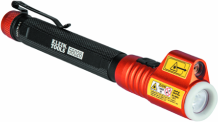 Inspection Penlight with 70 Lumen LED & Class 3R Red Laser Pointer