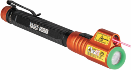 Inspection Penlight with 70 Lumen LED & Class 3R Red Laser Pointer