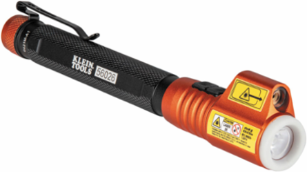 Inspection Penlight with 70 Lumen LED & Class 3R Red Laser Pointer