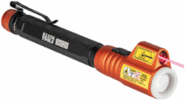 LED Inspection Penlight with Laser Pointer, 70 Lumens, Aluminum Body, 10' Drop Protection