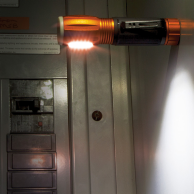 LED Flashlight & Work Light, 235 Lumens, 6 Hour Battery Life, IP67 Rated
