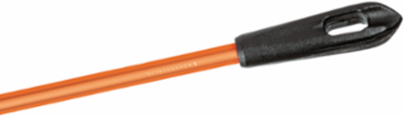 Multi-Groove Fiberglass Fish Tape, 200 Feet, Non-Conductive Nylon Eyelet