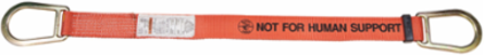 Nylon Pole Sling, 39 Inch Length, Rated Capacity 3000 lb Choke Hitch, 4700 lb Basket Hitch