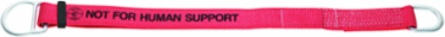 Nylon Pole Sling, 39 Inch Length, Rated Capacity 3000 lb Choke Hitch, 4700 lb Basket Hitch