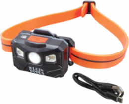 Rechargeable Headlamp, 400 Lumens, Silicone Strap, 12-Hour Runtime