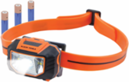 LED Headlamp with Silicone Strap, 2.5 Inch Length, 150 Lumens, 6 Foot Drop Protection