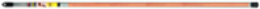 Fish and Glow Rod Set 25-Foot with 1/4 Inch & 3/16 Inch Rods, Fiberglass Material