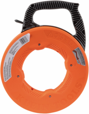 100-Foot Multi-Groove Fiberglass Fish Tape with Nylon Eyelet, 1.8500 Inch Width