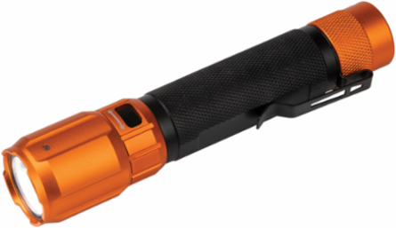 Rechargeable LED Flashlight - 1000 Lumens, 6.3 Inch, IP64 Water-Resistant