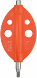 Replacement Whisk Attachment for Fish Rod, 1.7 Inch Height, Polypropylene & Stainless Steel