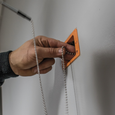 Fish Rod Magnet Attachment for Wire Pulling - 0.4 Inch Diameter, 1.2 Inch Length