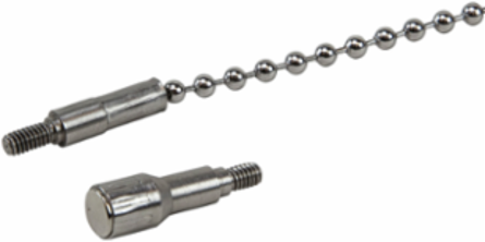 Fish Rod Magnet Attachment for Wire Pulling - 0.4 Inch Diameter, 1.2 Inch Length