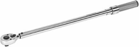 1/2 Inch Torque Wrench Ratchet - 30 to 250 ft-lb Torque Range, Stainless Steel Handle