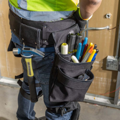 PowerLine Utility Pouch, 3-Pocket, 11 Inch x 12 Inch, Cordura® Material