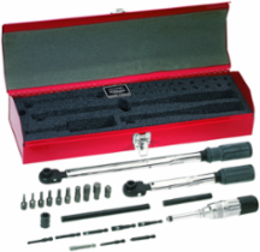 Master Electrician's Torque Wrench Set, 25-Piece with 7/16-Inch Wrenches & Calibration