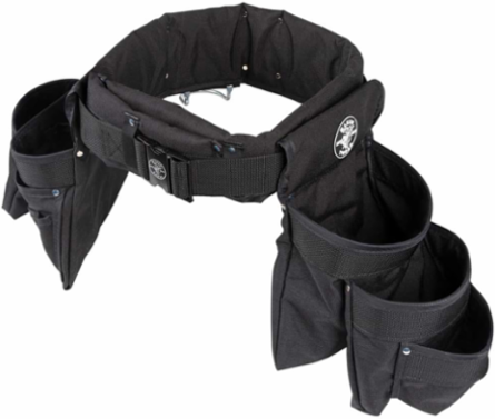 Medium Padded Tool Belt/Pouch Combo - 11 Pocket, Cordura® Fabric, 2 Inch Width