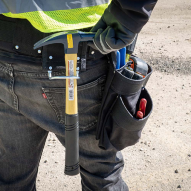 Padded Tool Belt Set, XL Size, 11 Pockets, Cordura® Fabric, Includes 4 Pieces