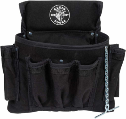 PowerLine Electrician Tool Pouch 18-Pocket, 12 Inch Height, Cordura® Material
