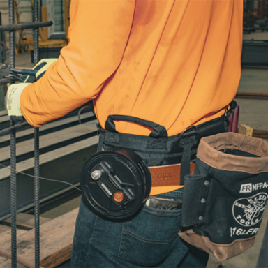 Flame-Resistant Bolt Bag, 5 Inch Height, 9.5 Inch Length, Leather and FR Canvas