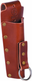Multi-Functional Bull Pin Holder, Leather, Up to 3 Inch Belt, 5 lb Capacity