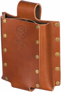 3-Pocket Leather Tool Holder, Fits 3 Inch Belts, 6.125 Inch Width, Durable Design