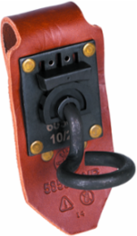 Adjustable Connecting Bar Holder, 3-Inch Belt Width, Full Grain Leather, Swivels