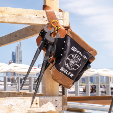 Heavy Duty Spud Wrench Holder, Leather, 3 Inch Belt Width, 6 Inch Overall Length
