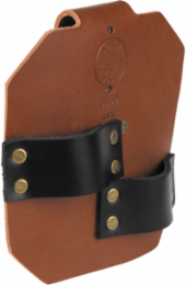 Heavy Duty Spud Wrench Holder, Leather, 3 Inch Belt Width, 6 Inch Overall Length