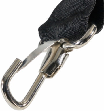 Padded Shoulder Strap, Adjustable 37" to 55" Length, Polypropylene, Black