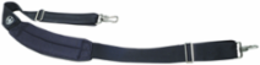 Padded Shoulder Strap, Adjustable 37" to 55" Length, Polypropylene, Black