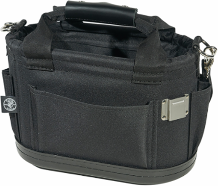 17-Pocket Tool Tote with Shoulder Strap, 15-1/2 Inch Length, 7.5 Inch Width, 3 lbs