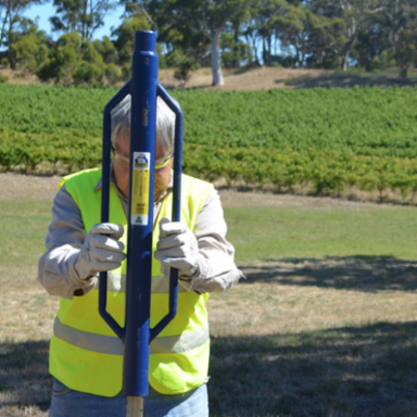Star Dropper Hammer, 33-7/8 Inch Length, 19.13 lbs, 2.125 Inch Diameter