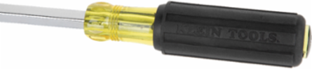 3/8 Inch Keystone Tip Screwdriver with 8 Inch Square Shank, Cushion-Grip Handle