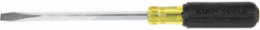 3/8 Inch Keystone Tip Screwdriver with 8 Inch Square Shank, Cushion-Grip Handle