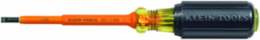 Insulated Screwdriver 3/16 Inch Cabinet Tip, 4 Inch Shank, 1000V Rated