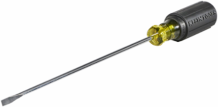 3/16 Inch Cabinet Tip Screwdriver, 8 Inch Length, Cushion-Grip Handle
