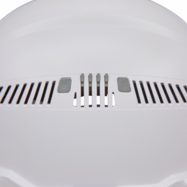 Vented Hard Hat with Rechargeable Headlamp, White, Type 1, 6.5 to 8 Inch Size