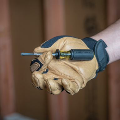 Slotted Screw Holding Driver, 3/16 Inch Tip, Cushion Grip Handle