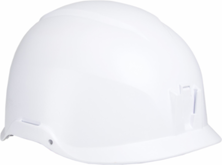 Safety Helmet Class E - White, 20kV Rated, 6-Point Suspension, Lightweight Design